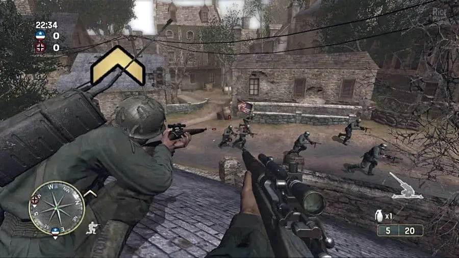 تحميل لعبة Call of Duty 3 للكمبيوتر مجانا نسخة كاملة-1
